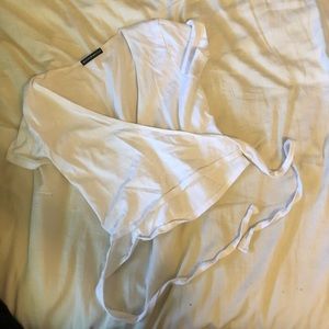 Brandy Melville wrap top